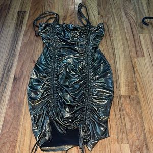 Fashion, nova bronze, snatche dress